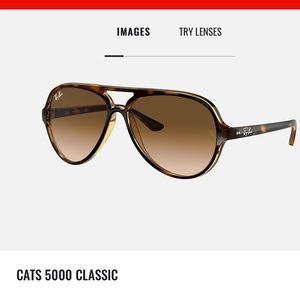 Women’s Rayban “Cats 5000 Classic”